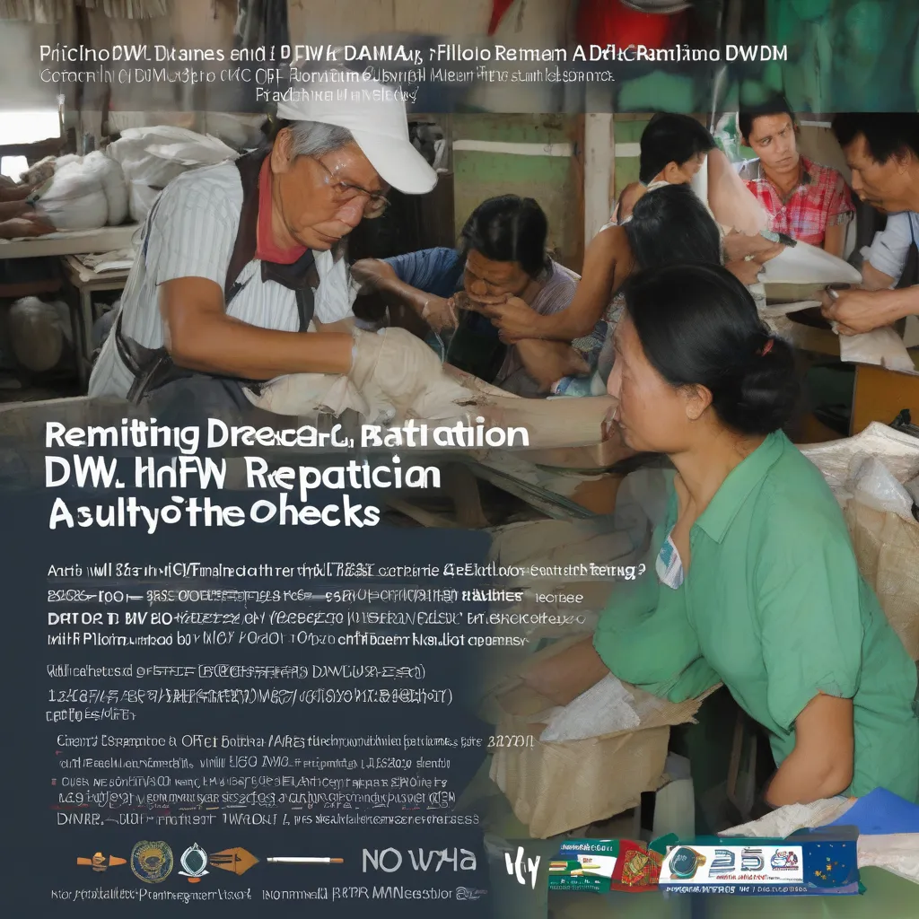 Remittances, Repatriation, and Reality Checks: Sustaining the Dream - Will OFWs in Italy Make It or Break It with Proper DMW related to OFW Italy jobs